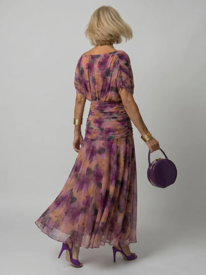 Calen | Off-Shoulder Midi-Kleid - Image 4