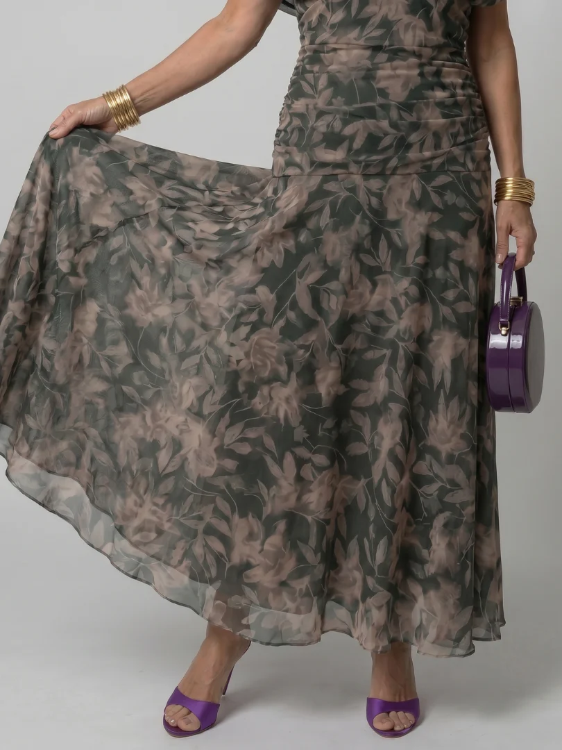 Calen | Off-Shoulder Midi-Kleid - Image 7