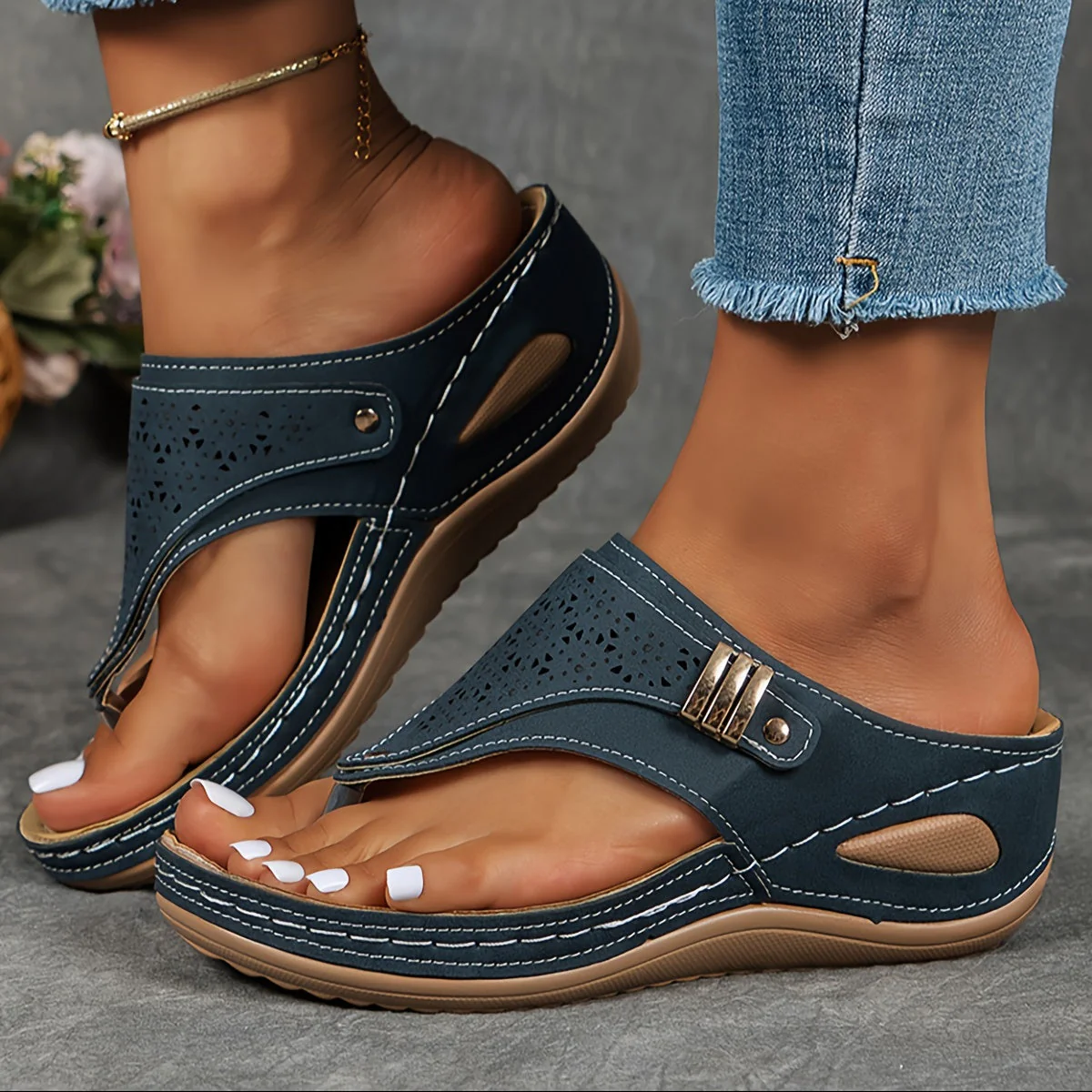 Callie™ – Stilvolle Orthopädische Sandalen - Image 2