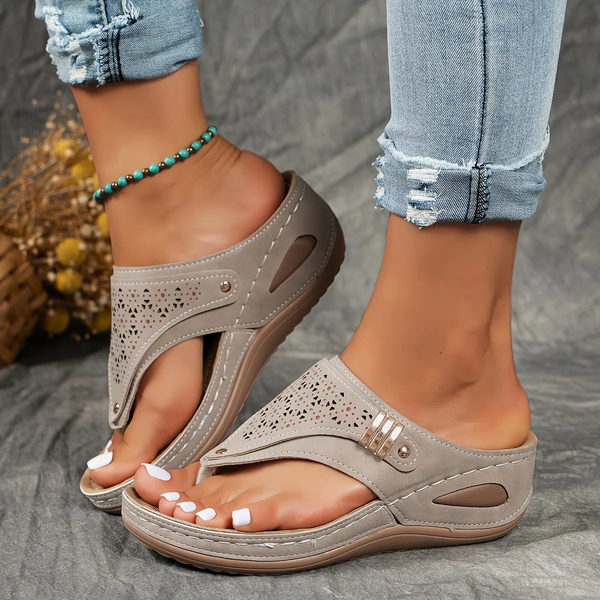Callie™ – Stilvolle Orthopädische Sandalen - Image 3