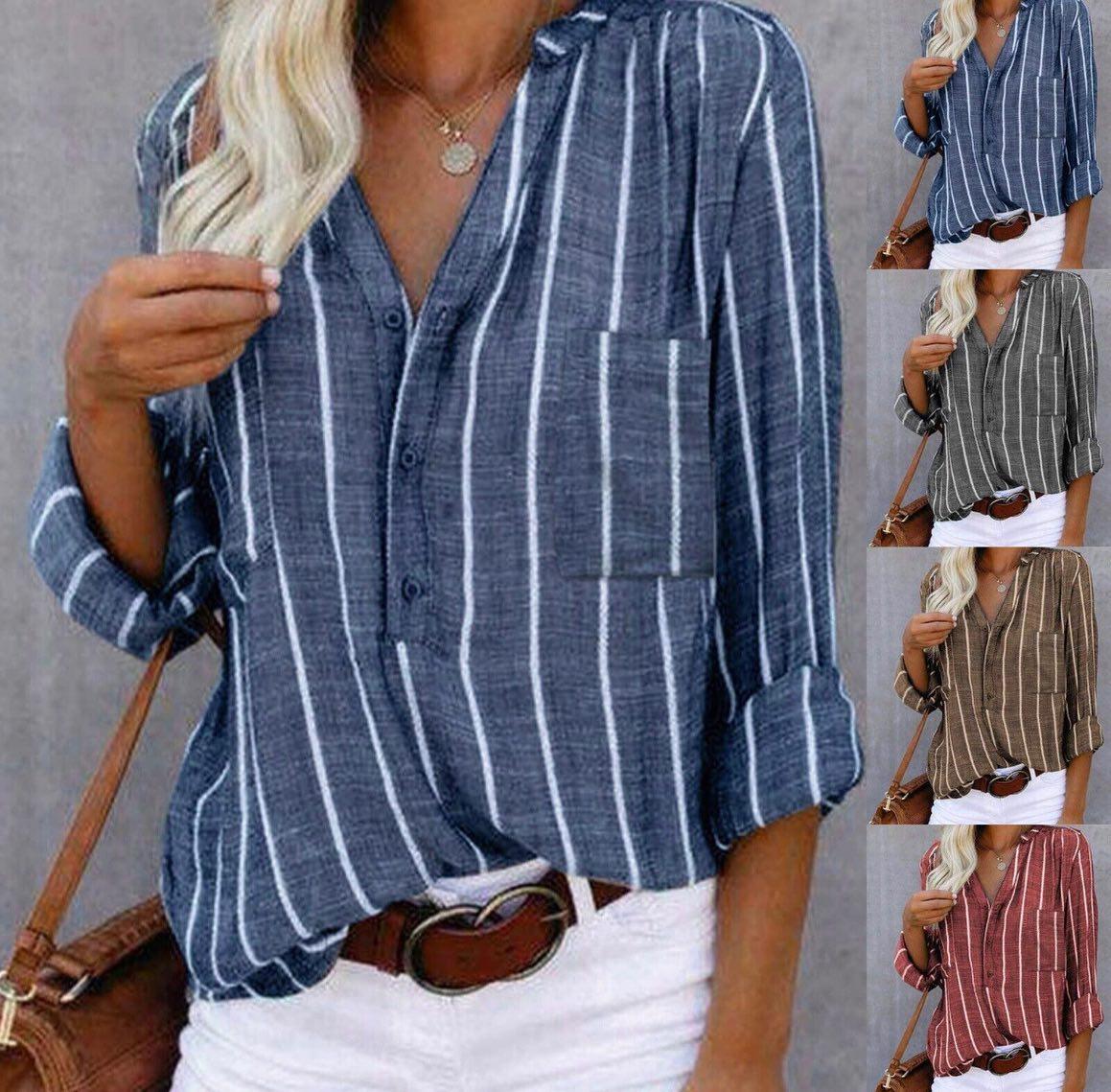 Candace™ | Gestreifte lässige Bluse - Image 6