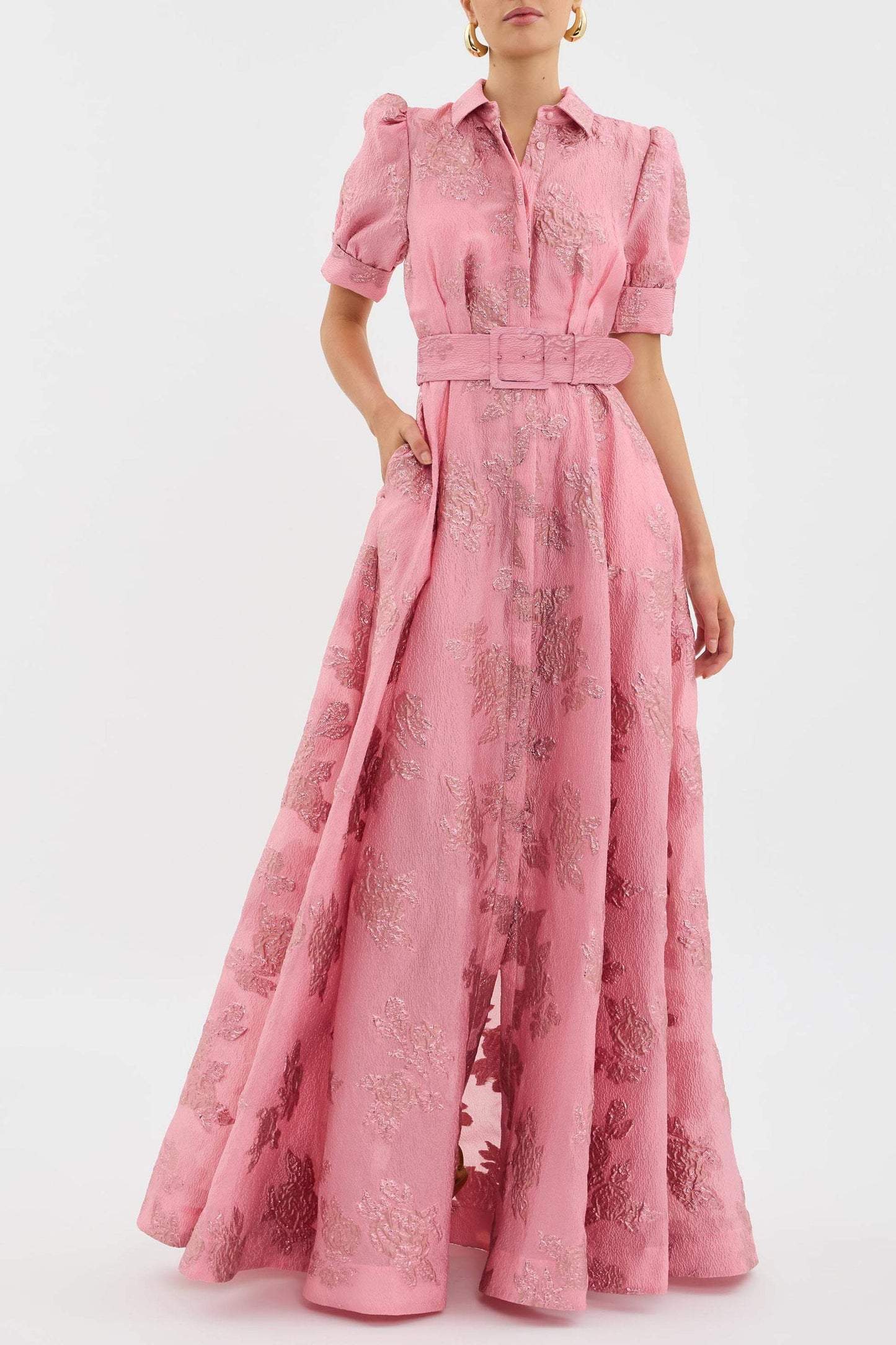 Celina | Kleid mit kurzen Puffärmeln
