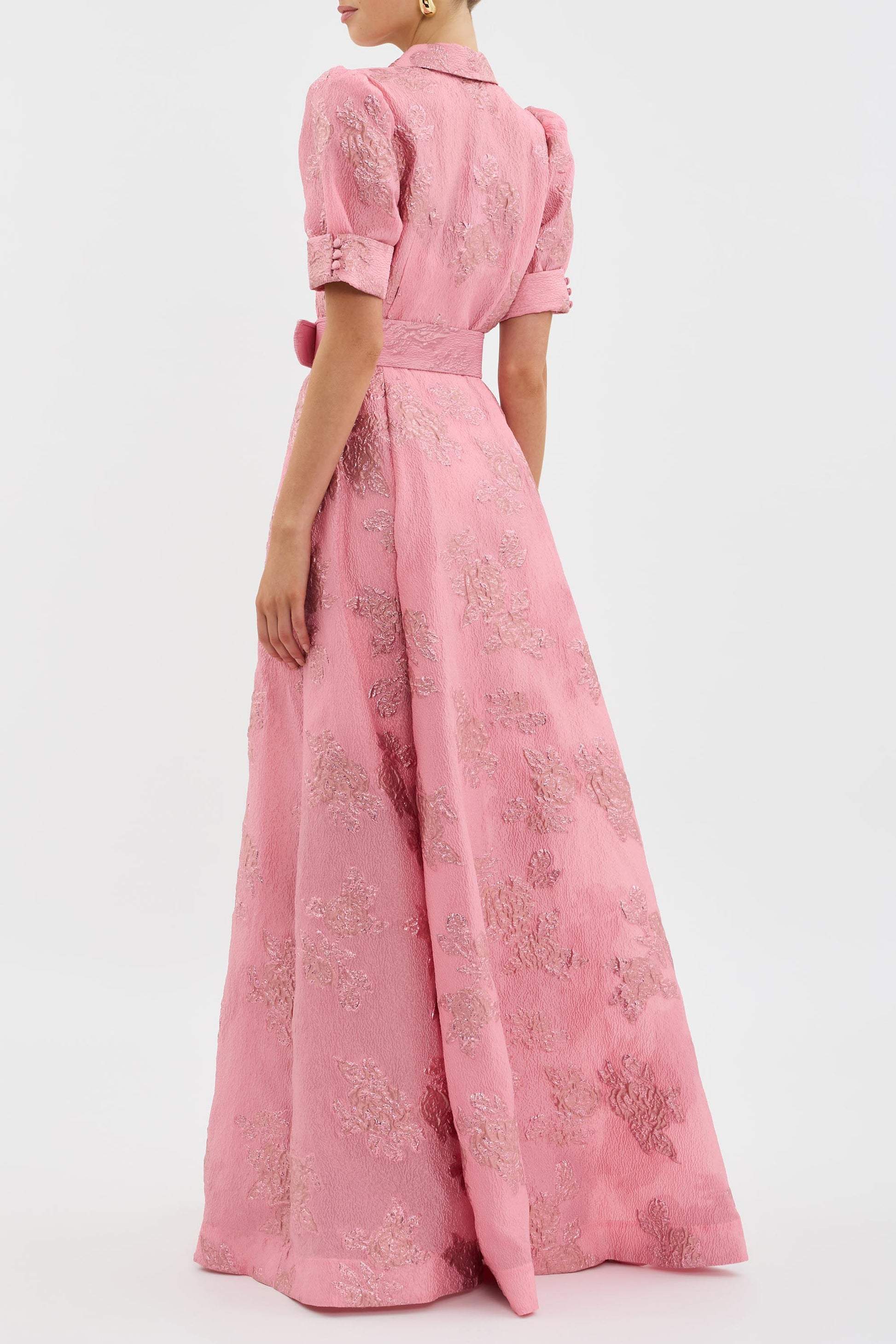 Celina | Kleid mit kurzen Puffärmeln - Image 2