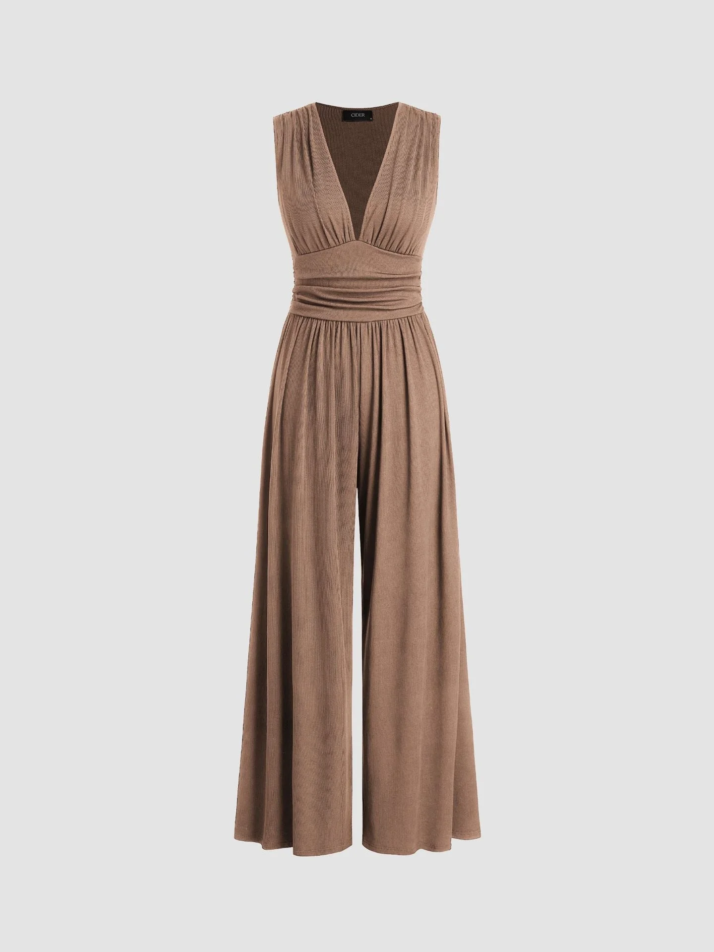 CHARITY – Stilvoller ärmelloser Jumpsuit mit weitem Bein - Image 4
