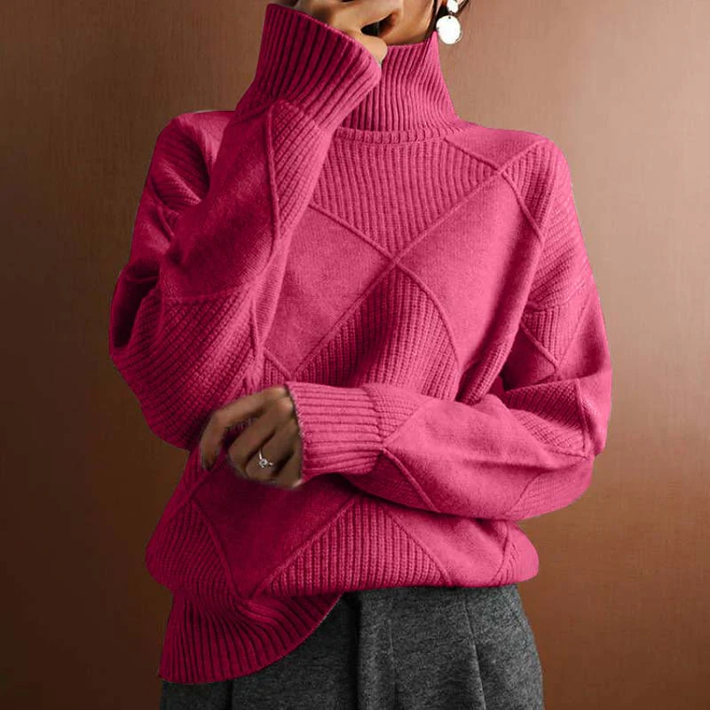 Charlotte – Schicker High-Neck Pullover - Image 11
