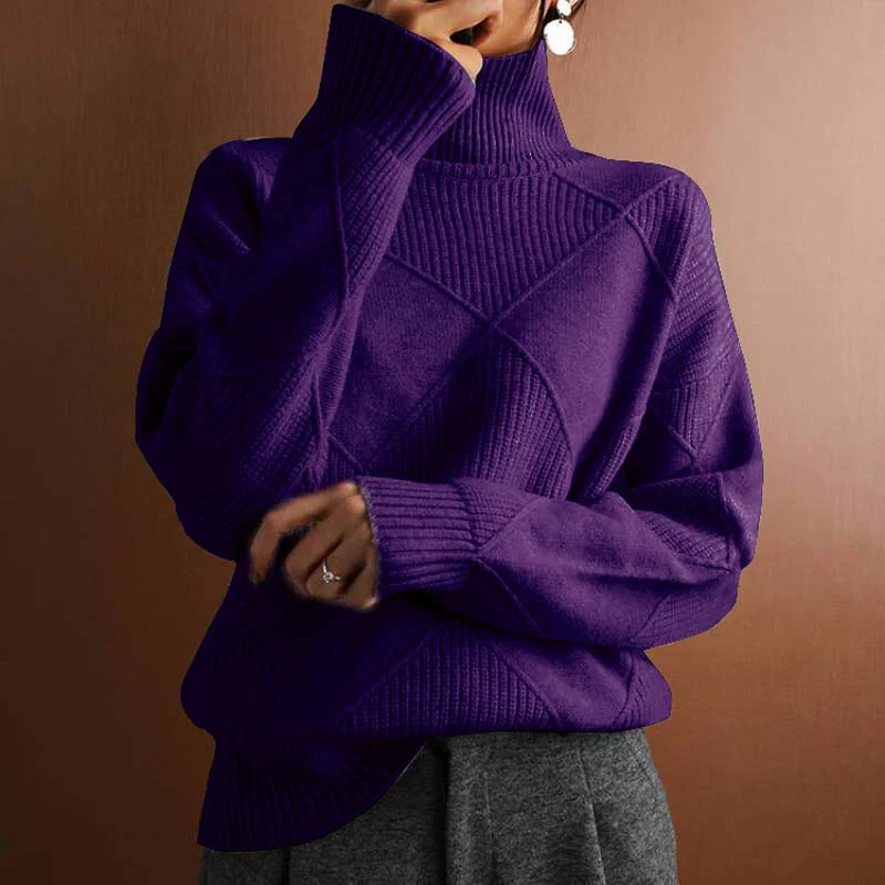 Charlotte – Schicker High-Neck Pullover - Image 13