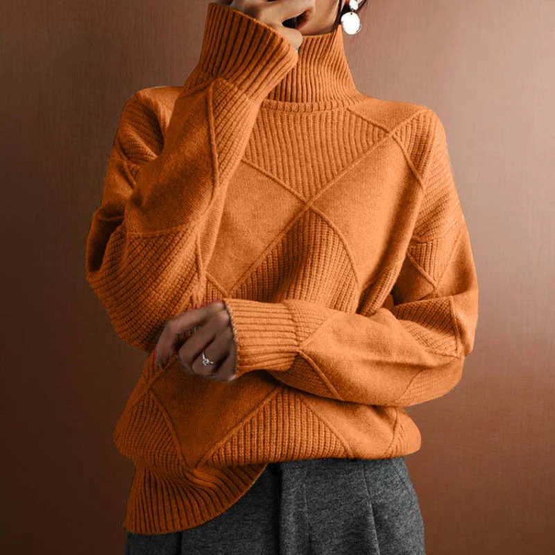 Charlotte – Schicker High-Neck Pullover - Image 9