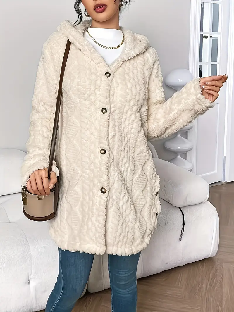 Chloe™ - Plüsch-Hoodie-Cardigan - Image 2