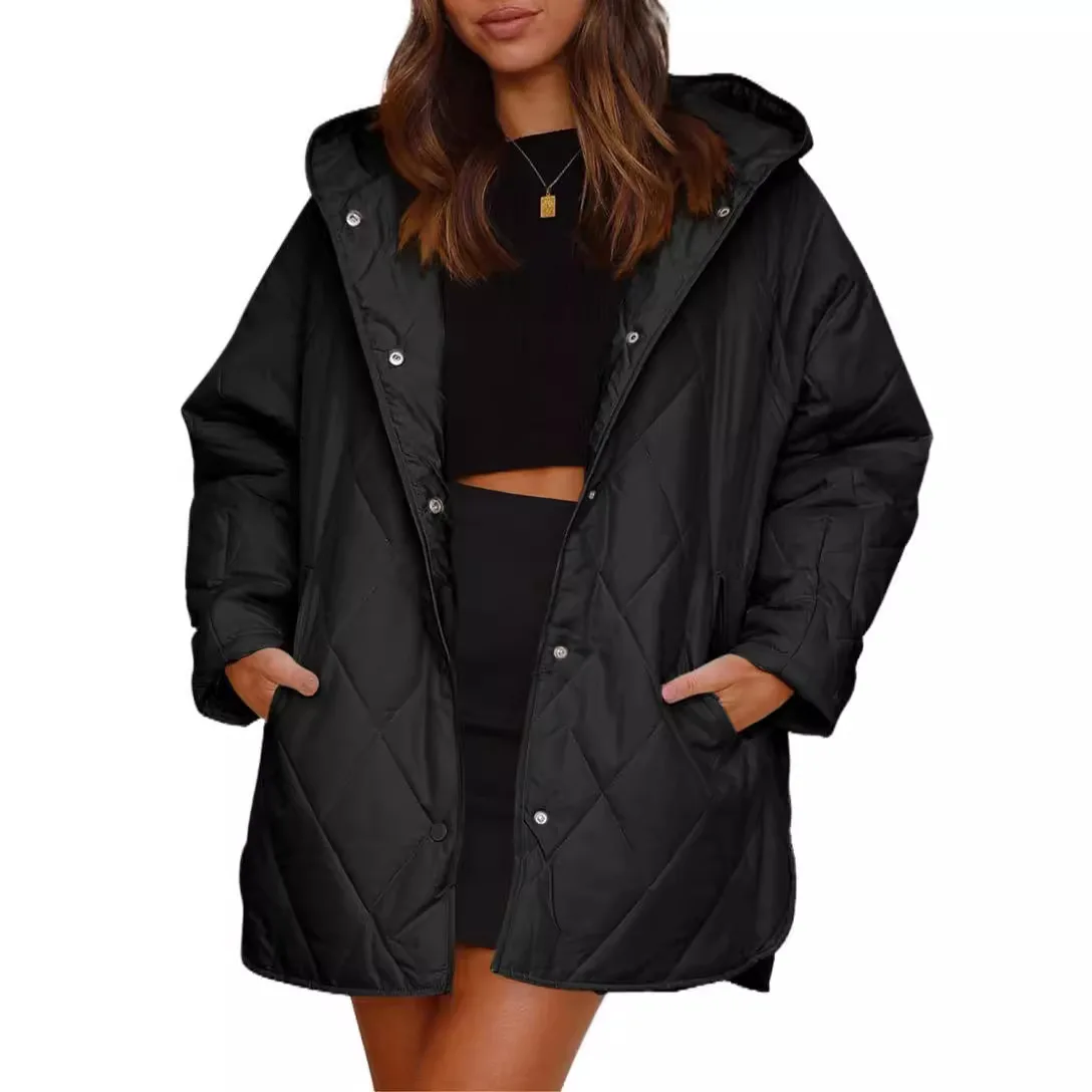 Christa™ - Übergroßer Wintermantel mit Kapuze - Image 11