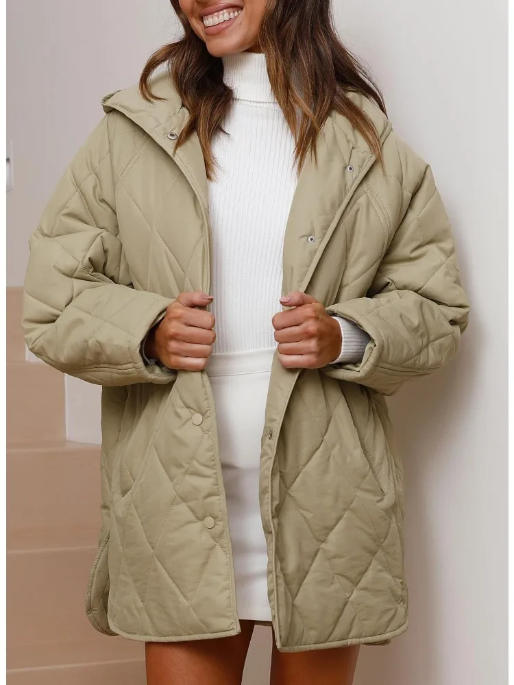 Christa™ - Übergroßer Wintermantel mit Kapuze - Image 6