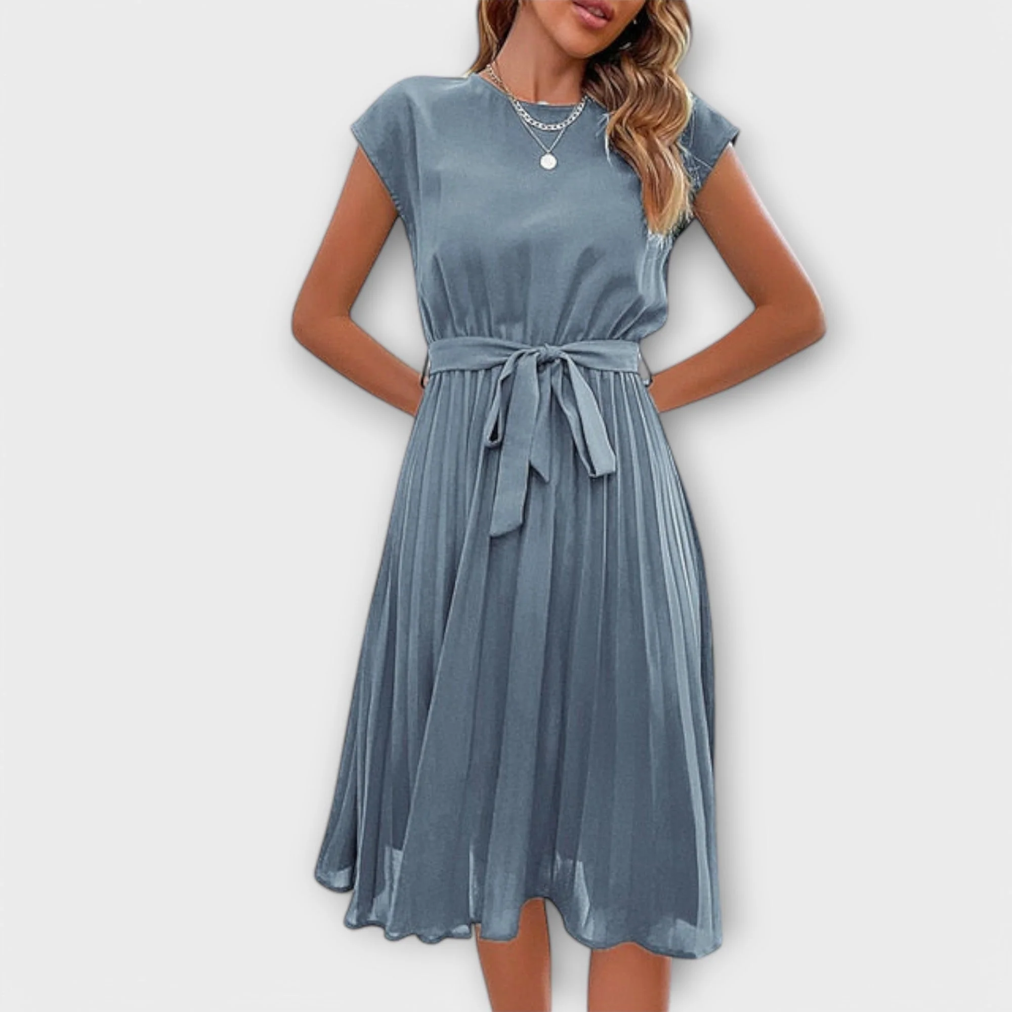 Claire | Lässiges Plisseekleid - Image 6