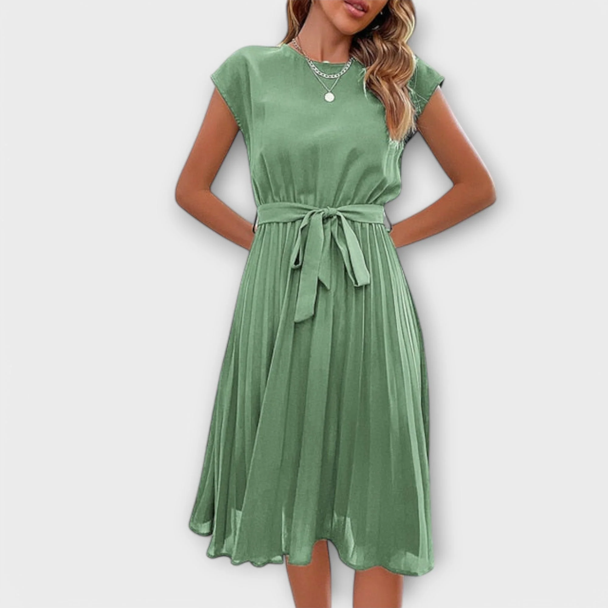 Claire | Lässiges Plisseekleid - Image 7