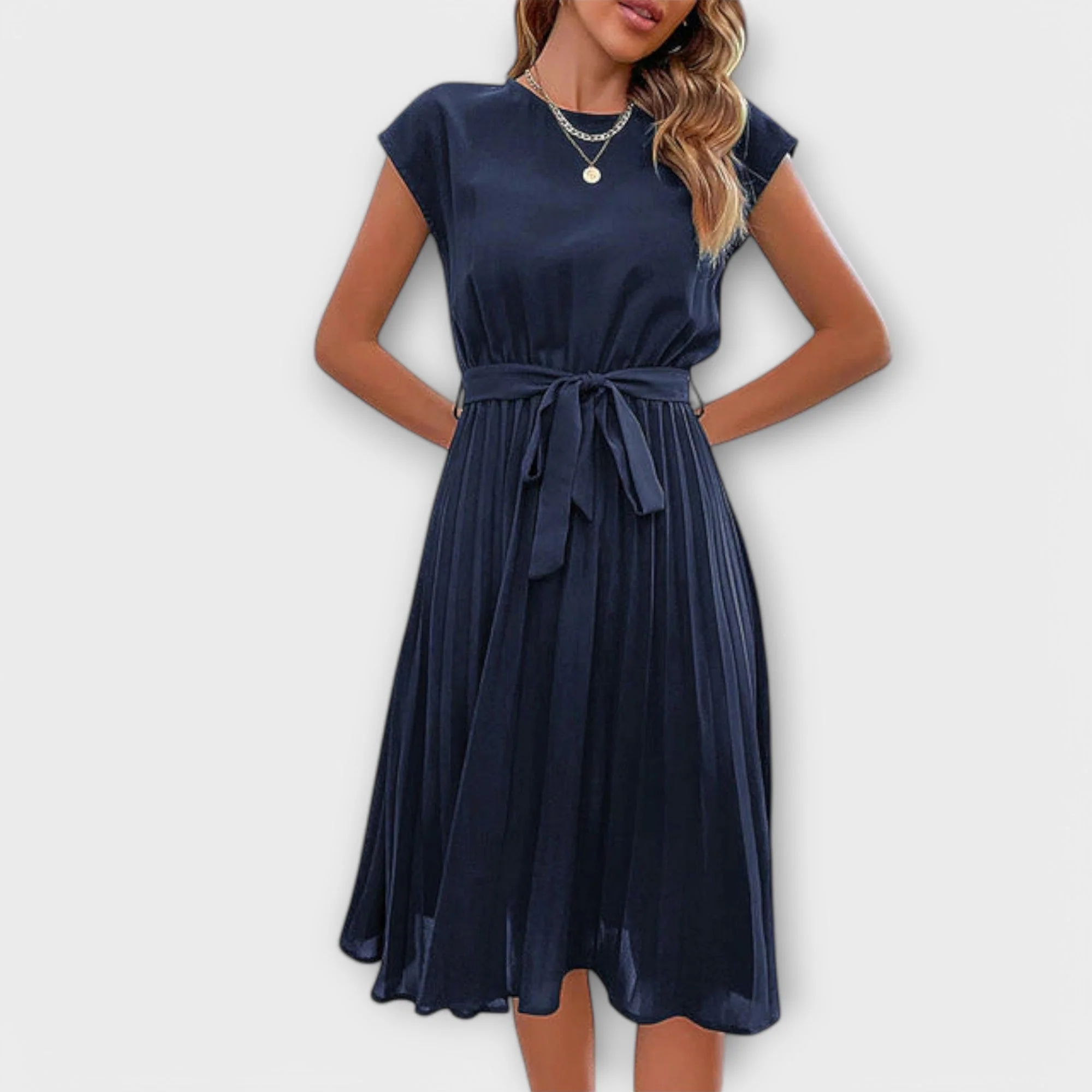 Claire | Lässiges Plisseekleid - Image 8