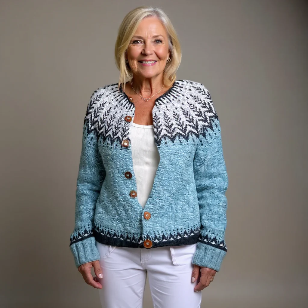 Clara | Vintage Isländischer Cardigan