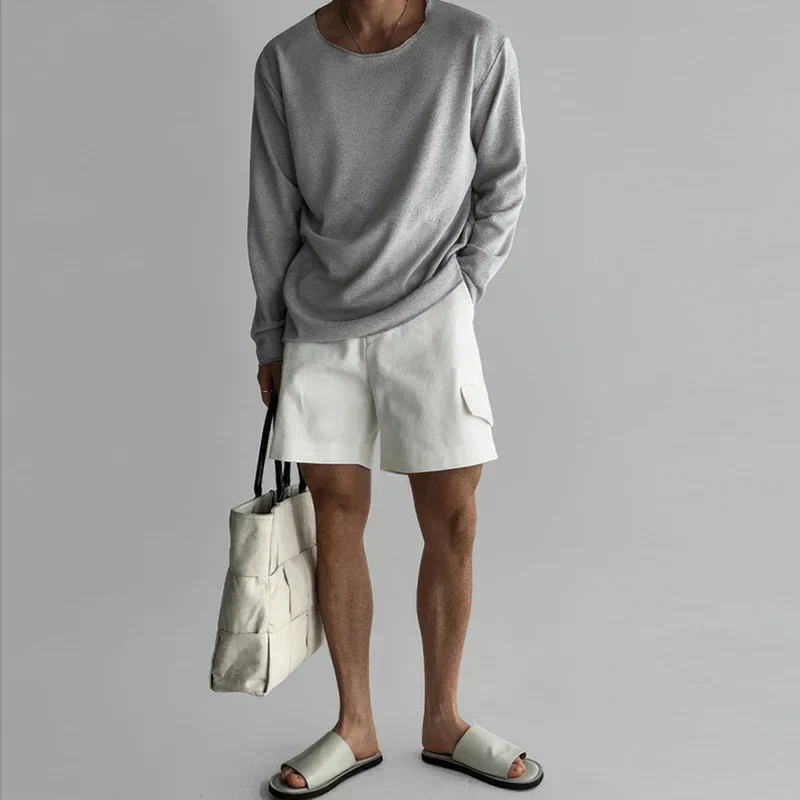 CloudComfort™ - Hohles Strick-T-Shirt - Image 3