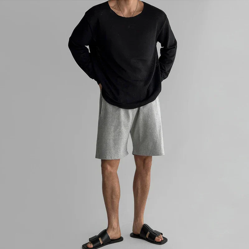 CloudComfort™ - Hohles Strick-T-Shirt - Image 4