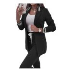COZYSET Damen Entspanntes Zweiteiliges Outfit - Image 16