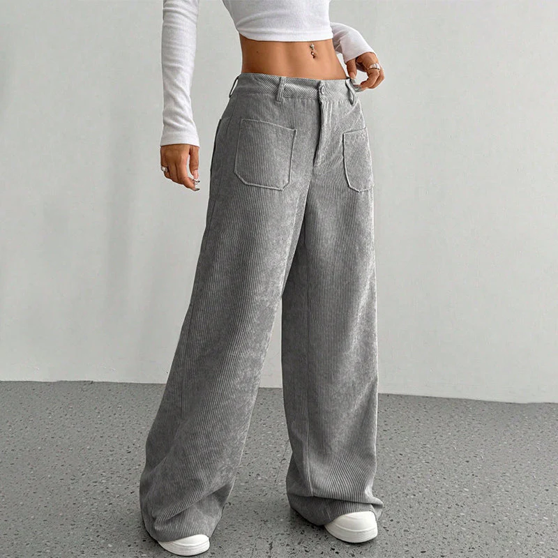Damen Freizeit-Hochbundhose – Lockere Passform für ultimativen Komfort und Stil - Image 6