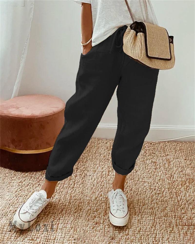 Damen Relaxed Fit Hose - Image 5