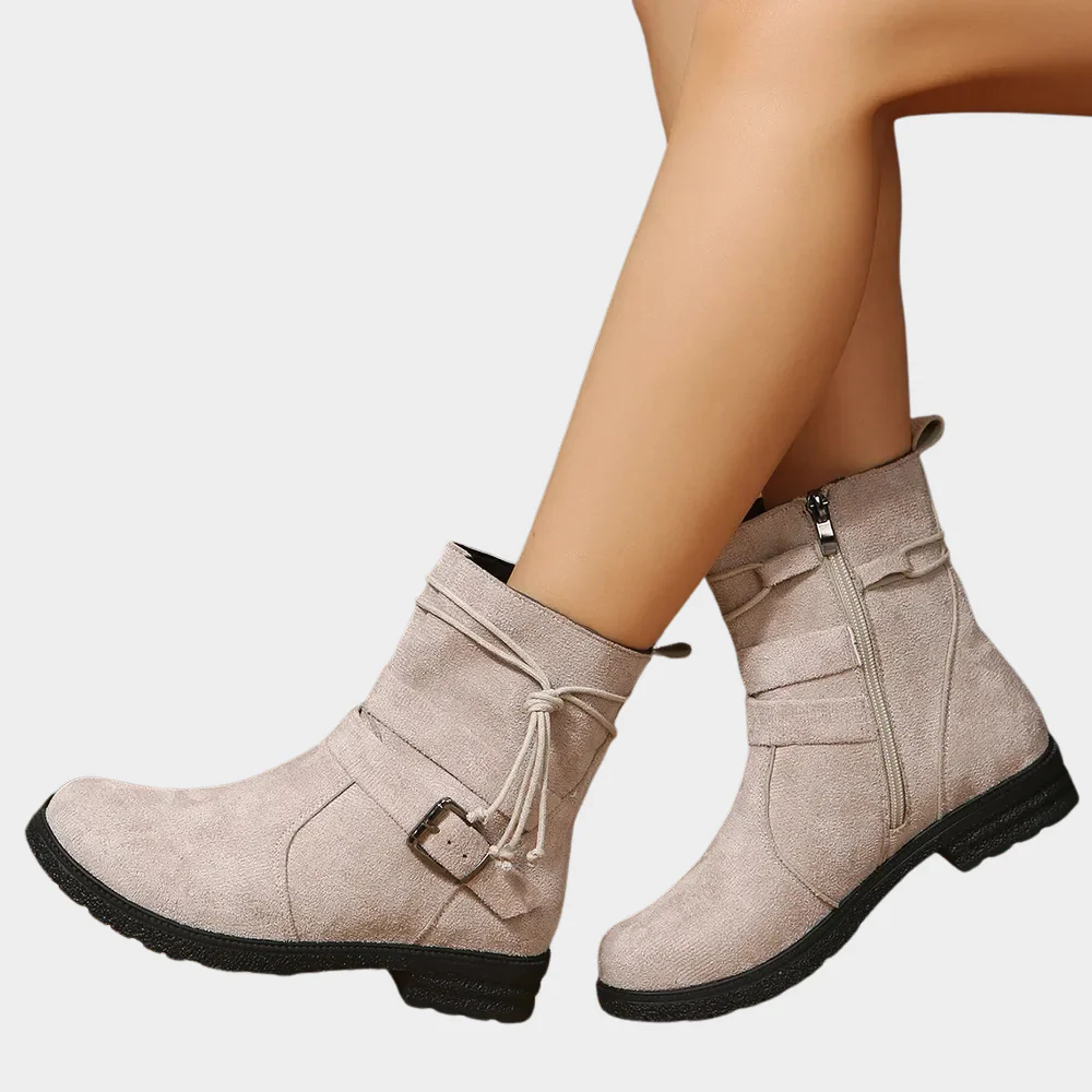 Delaney | Niedrige Absatz Stiefeletten - Image 3