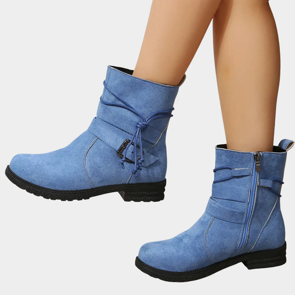 Delaney | Niedrige Absatz Stiefeletten - Image 8
