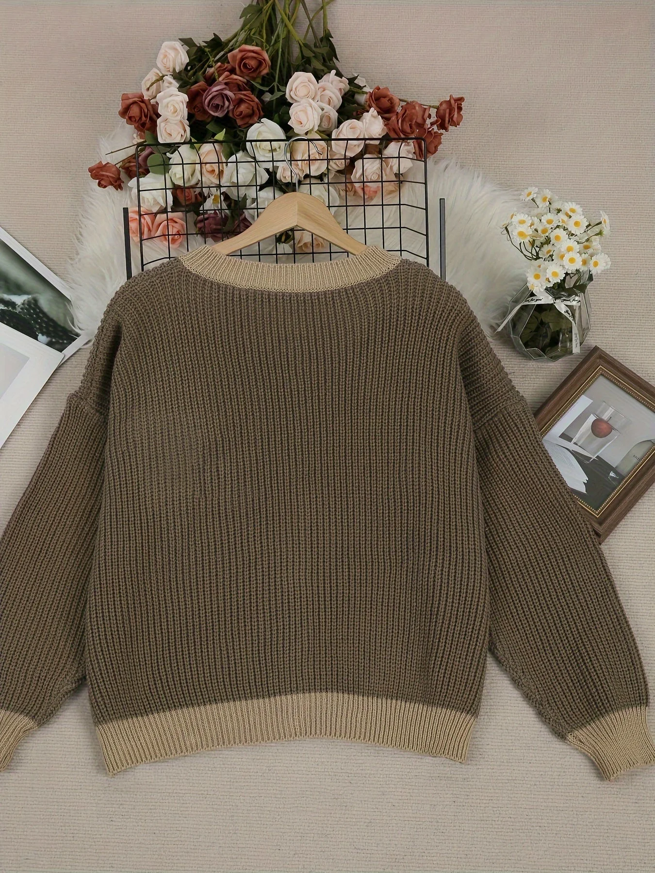 DER MARCELLINE | STRICKTASCHE-MANTEL - Image 4