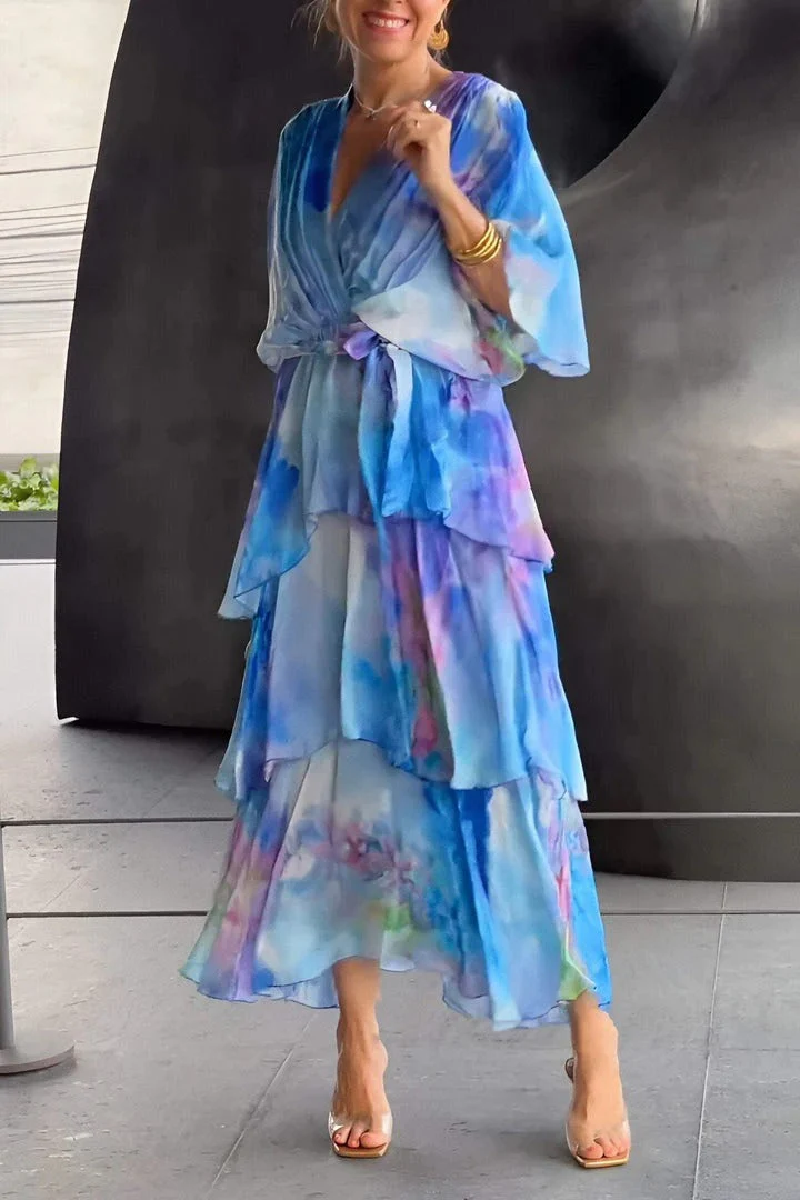 Diana | Atemberaubendes V-Ausschnitt-Kleid - Image 2