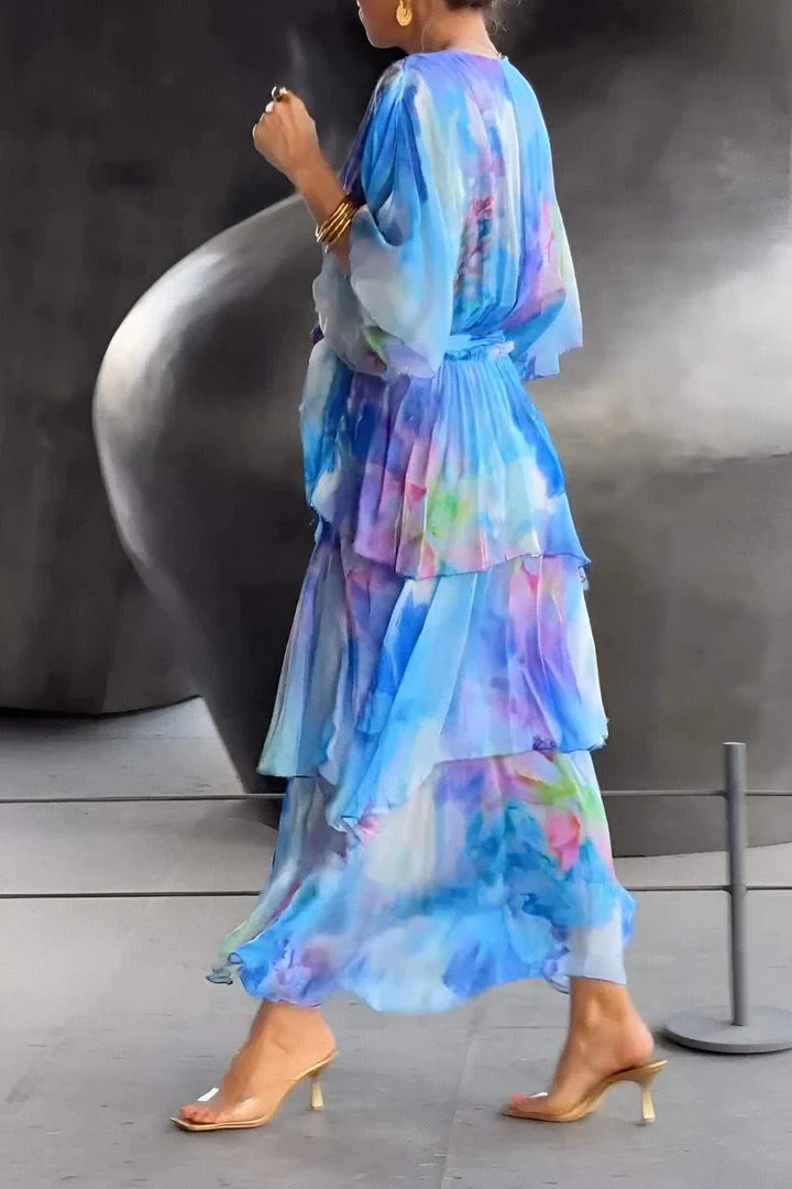 Diana | Atemberaubendes V-Ausschnitt-Kleid - Image 3