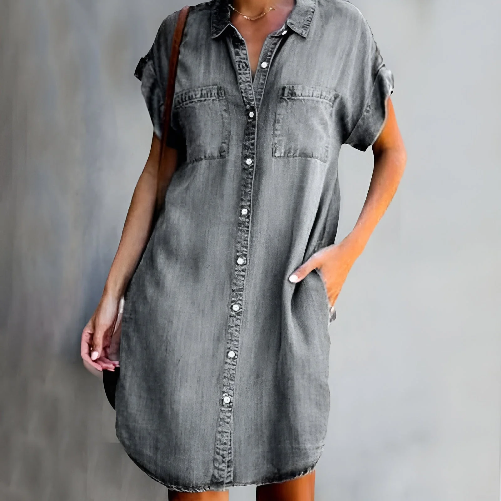 Diane™ - Lässiges Hemdblusenkleid - Image 2