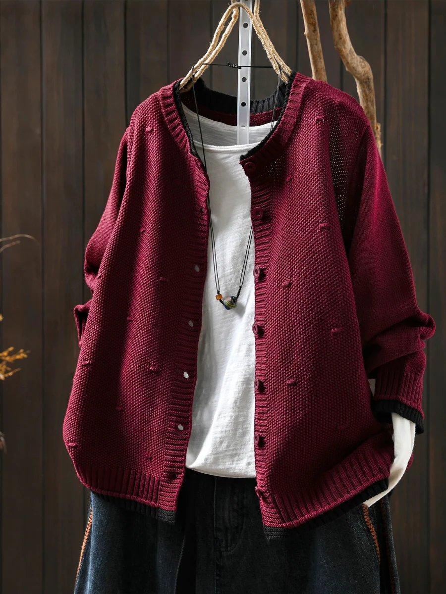 DIE ISOLDE | STRUKTURIERTER CARDIGAN