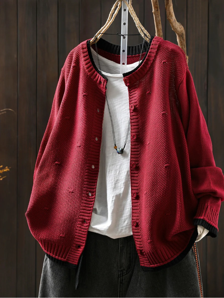 DIE ISOLDE | STRUKTURIERTER CARDIGAN - Image 3