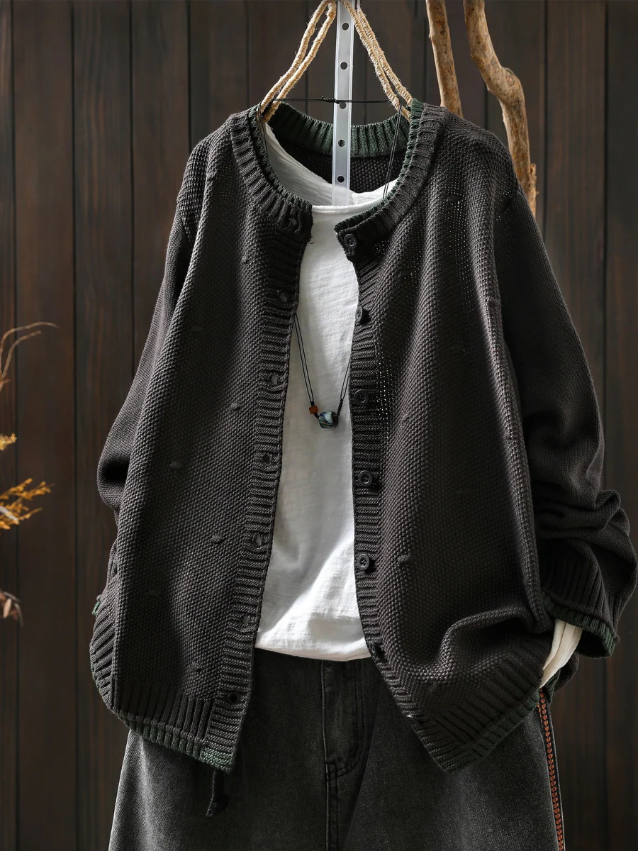 DIE ISOLDE | STRUKTURIERTER CARDIGAN - Image 9