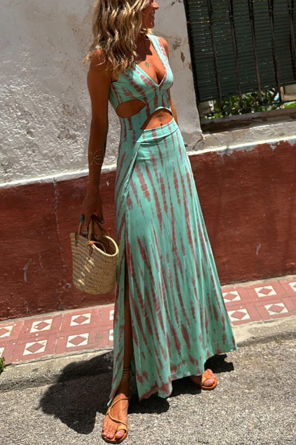 Dixie | Maxi-Chic Kleid mit Cut-Out-Details - Image 8