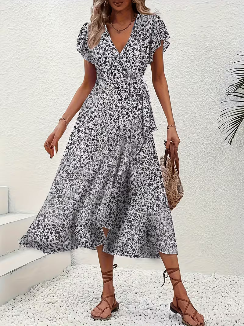 Elara | Fließendes, Bauch-umspielendes Wickelkleid - Image 12