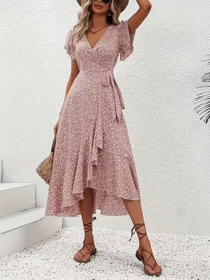Elara | Fließendes, Bauch-umspielendes Wickelkleid - Image 17