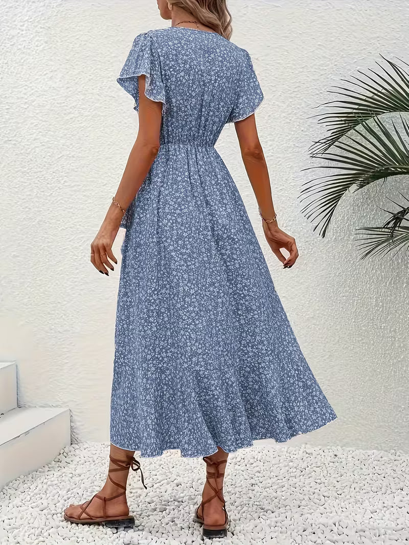 Elara | Fließendes, Bauch-umspielendes Wickelkleid - Image 2