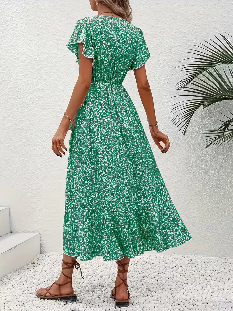 Elara | Fließendes, Bauch-umspielendes Wickelkleid - Image 22