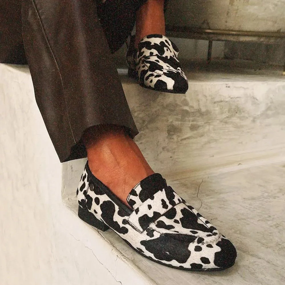 ELEGANTE TIERE PRINT LOAFERS - Image 3