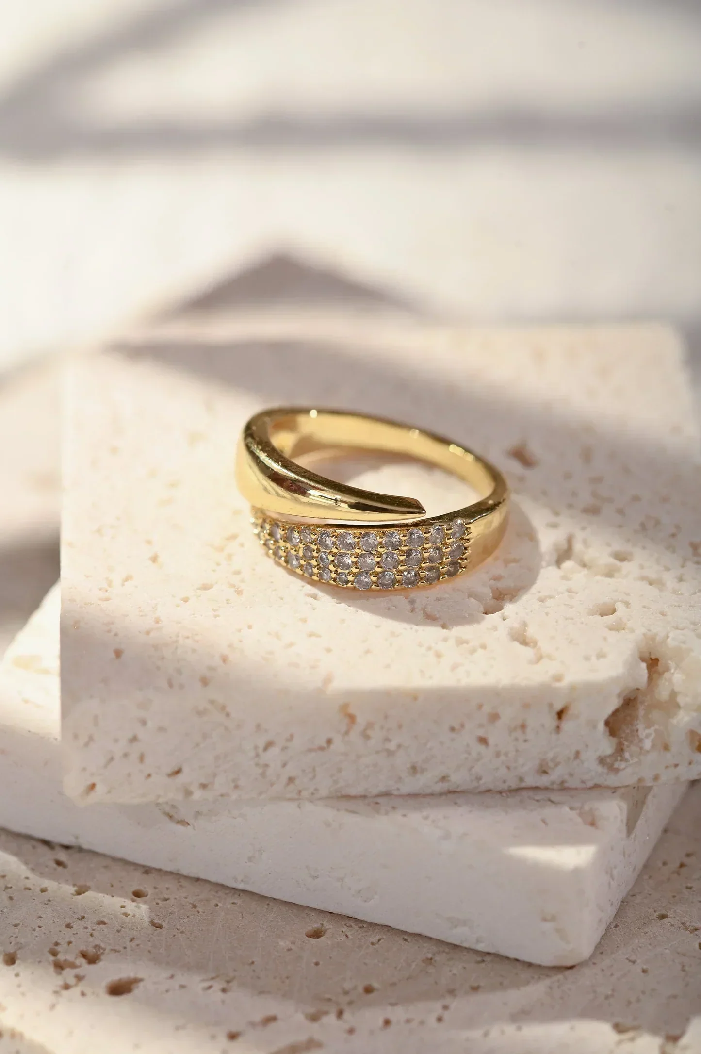 Eleganter Nova Goldring - Image 10