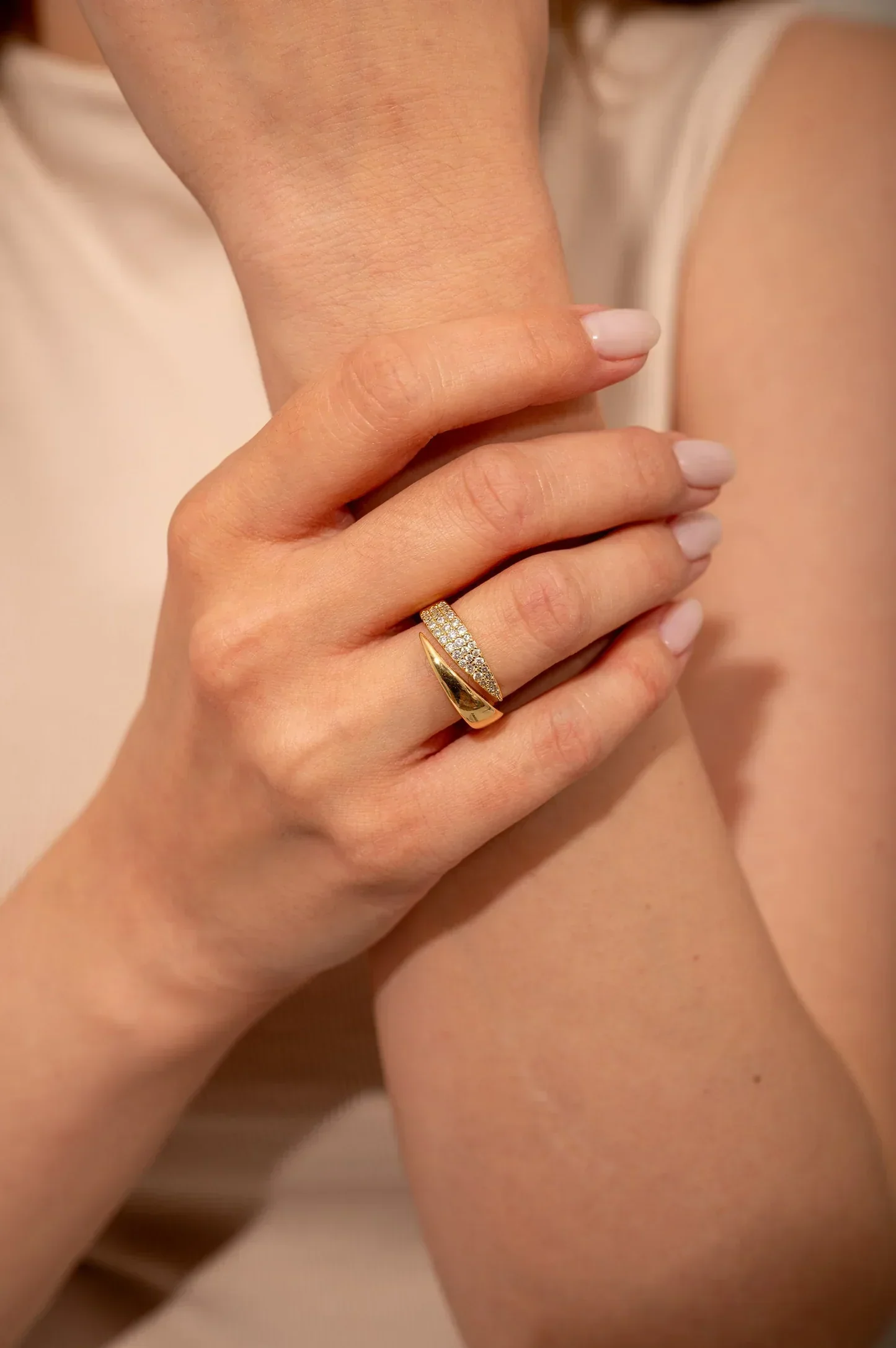 Eleganter Nova Goldring - Image 11