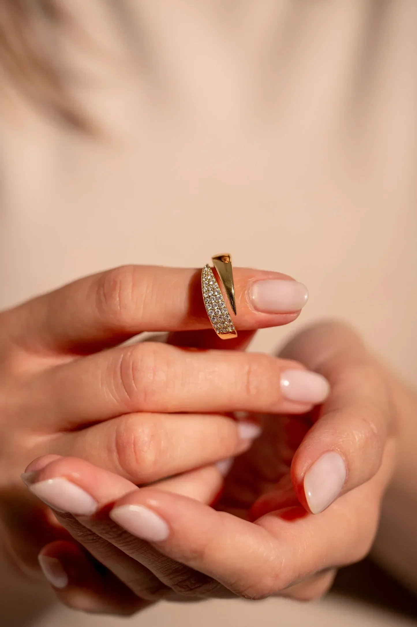 Eleganter Nova Goldring - Image 13