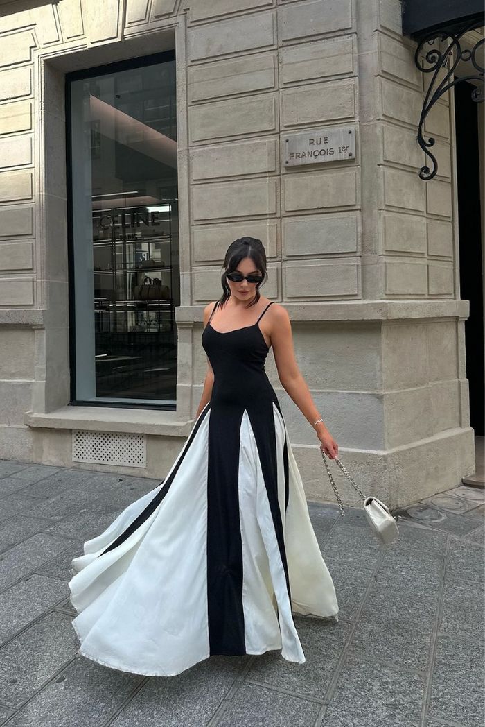 Eliana | Maxikleid mit Paneelen - Image 7