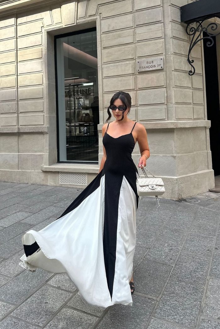 Eliana | Maxikleid mit Paneelen - Image 8