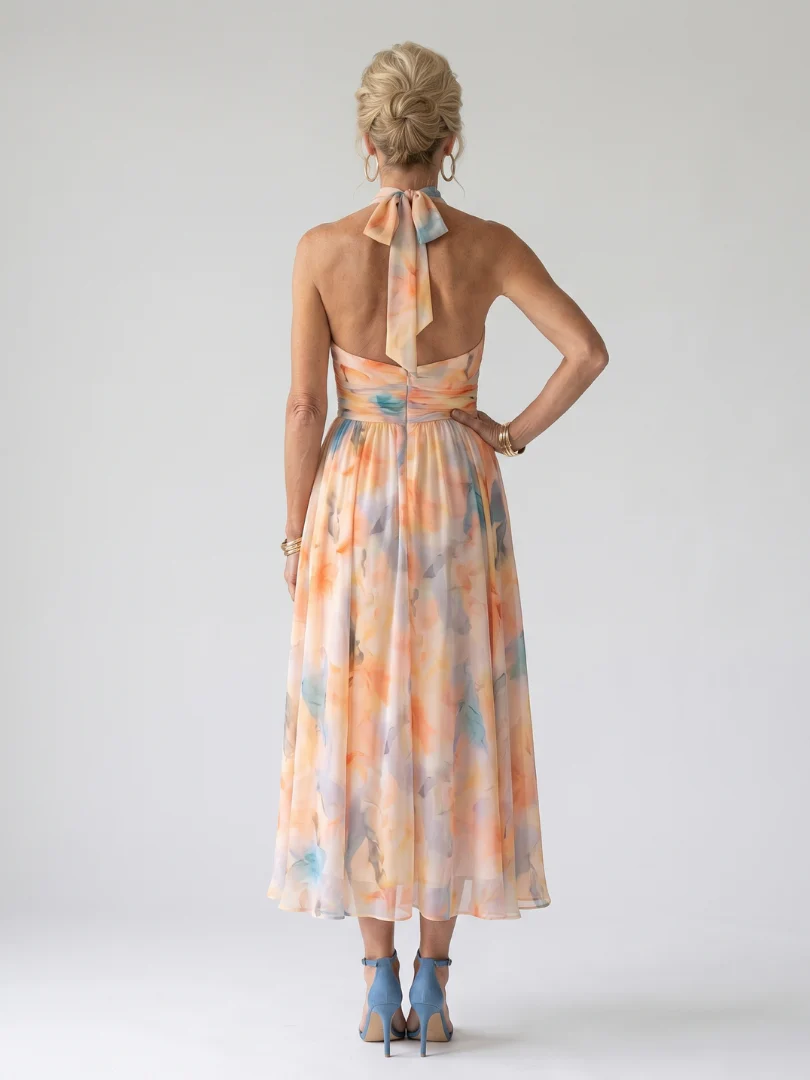 Elin | Weiches Halter Midi-Kleid - Image 3