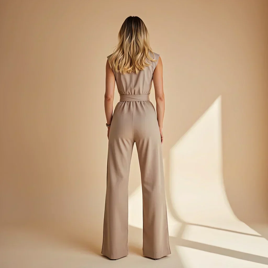 Elise™ - Ärmelloser Jumpsuit - Image 2