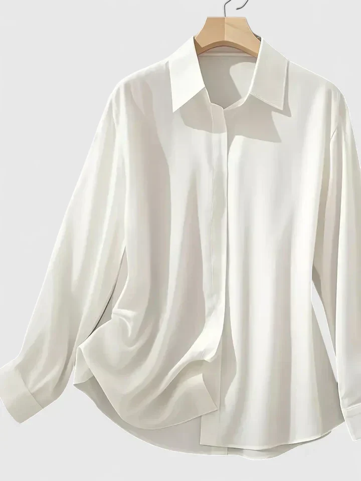 Ellen™ - Elegantes Button-Down-Oberteil