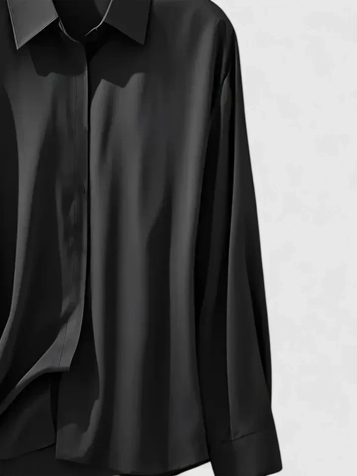 Ellen™ - Elegantes Button-Down-Oberteil - Image 12