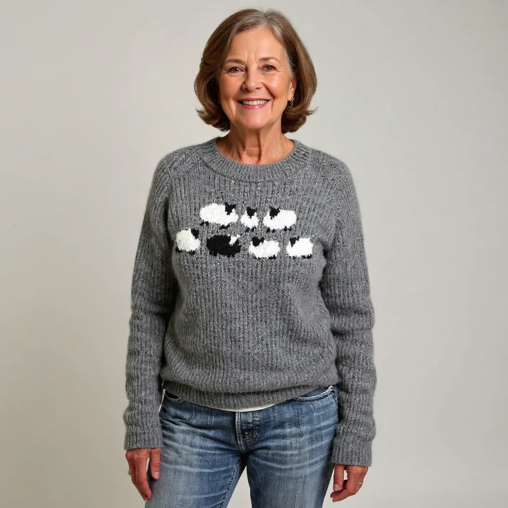 Ellie | Vintage Isländischer Pullover
