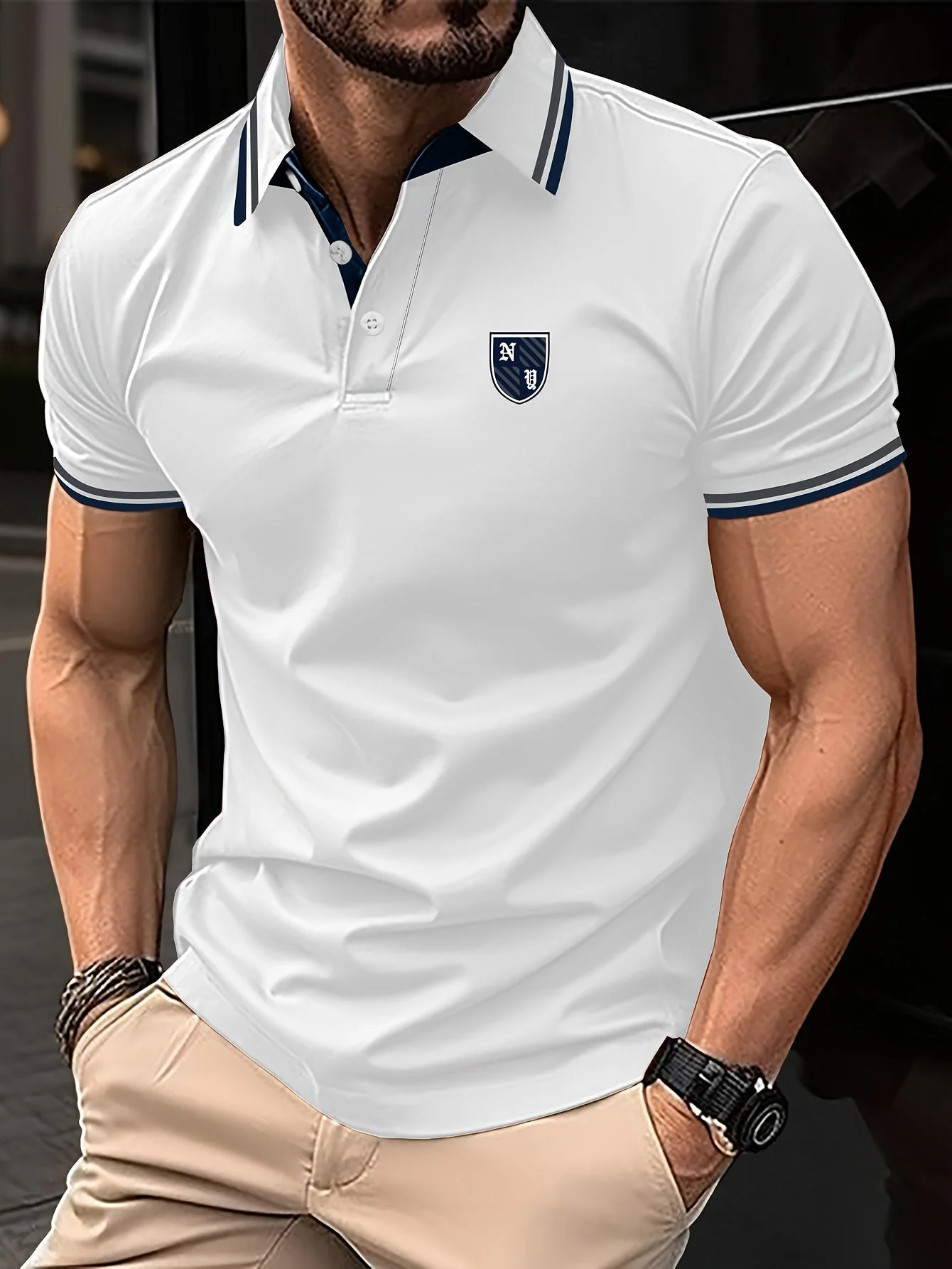 Elliot™ - Herren Freizeit-Polohemd - Image 4
