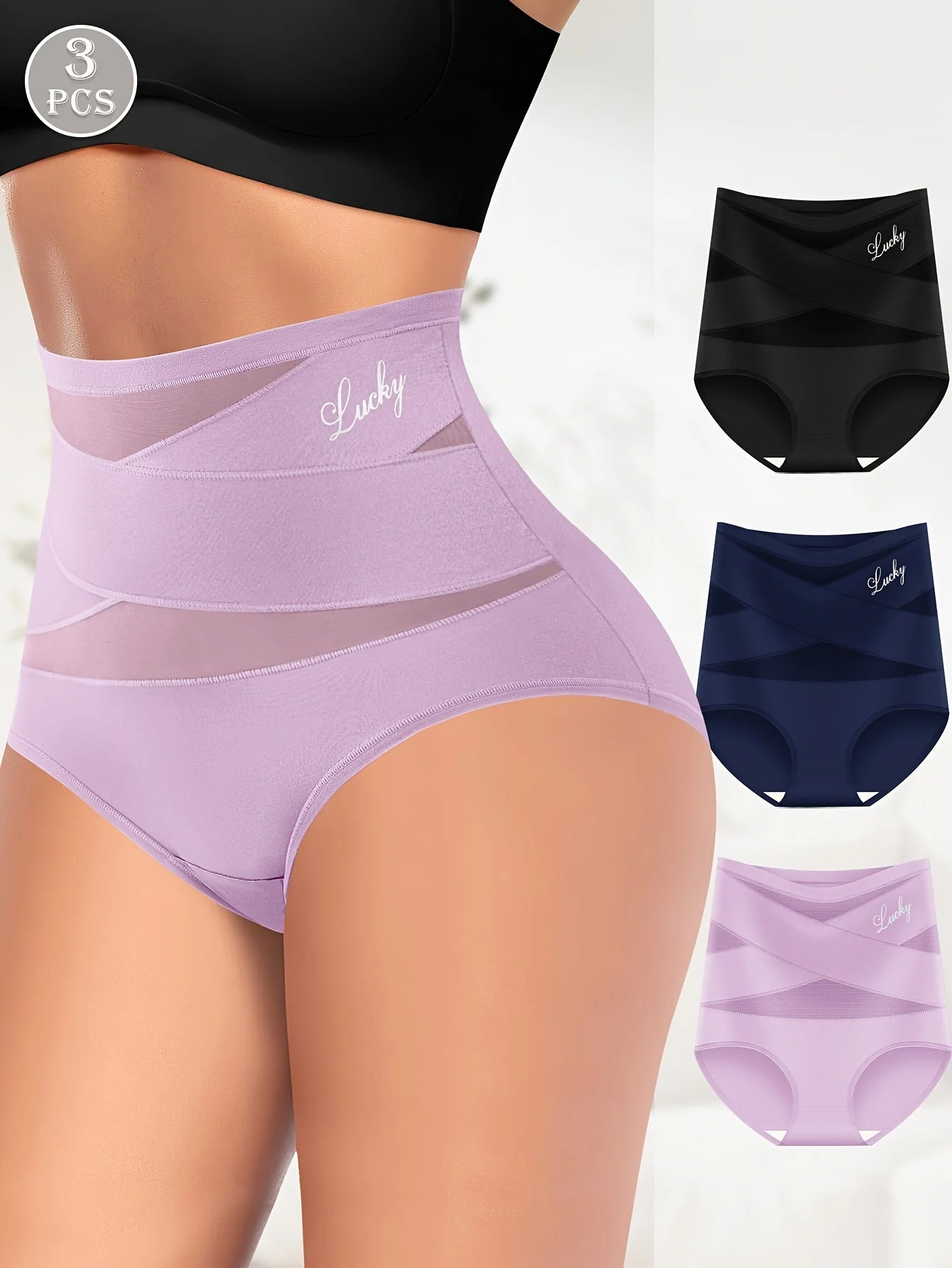 Elvy™ - Damen Hohe Taille Bauchkontrolle Slips - Image 5